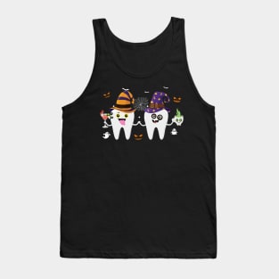 Funny Halloween Dentist Dental Men Women Tank Top